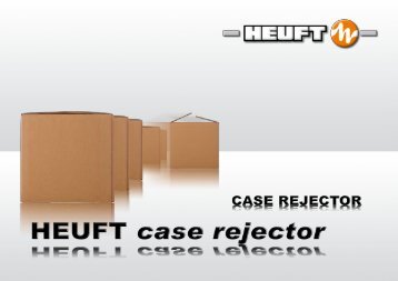 HEUFT case rejector - Ausleitsysteme - HEUFT ... - Heuft.com