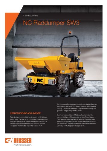 NC Raddumper SW3 - Carl Heusser AG