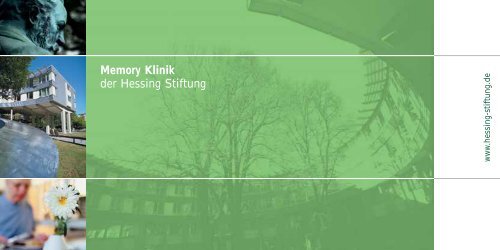 Memory Klinik der Hessing Stiftung