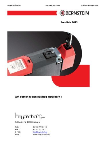 zum Download - Heyderhoff GmbH