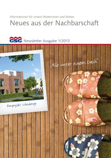 Newsletter 1-2013 - GSG Oldenburg