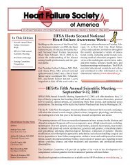 HFSA Hosts Second National Heart Failure Awareness Week