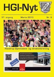 37.årgang - marts 2013 - nr. 6 - HGI Nyt