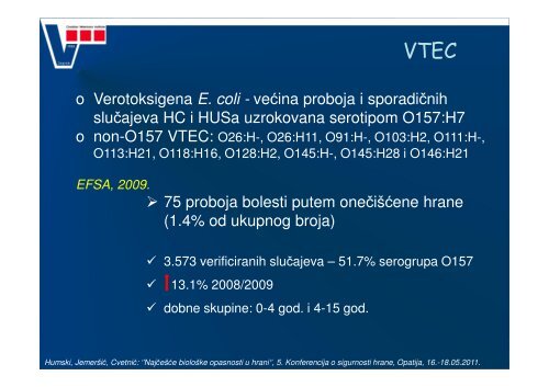 NajÄeÅ¡Äe bioloÅ¡ke opasnosti u hrani