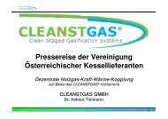 CLEANSTGAS - Vereinigung Österreichischer Kessellieferanten