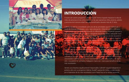 Reporte de Actividades 2012 - Grupo Caliente