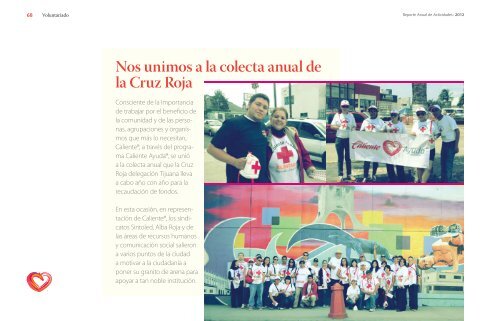 Reporte de Actividades 2012 - Grupo Caliente