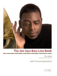 The Jon Sass Bass Line Book