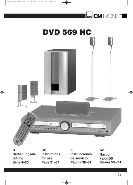 DVD 569 HC - Clatronic