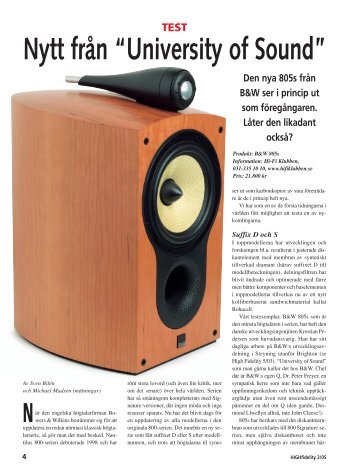 Standard - humanist 6 - Hi-Fi Klubben