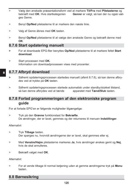 Operating manual - Hi-Fi Klubben