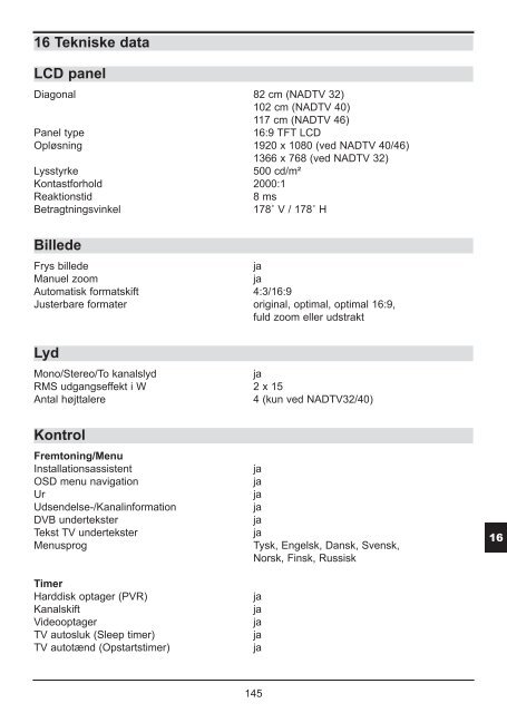 Operating manual - Hi-Fi Klubben