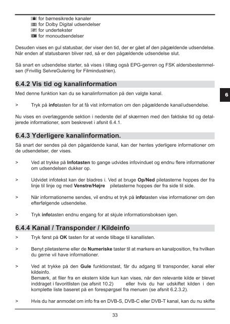 Operating manual - Hi-Fi Klubben