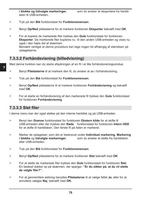 Operating manual - Hi-Fi Klubben