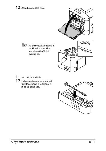 Konica Minolta Bizhub C35P Kezelési Útmutató - GRAPHAX.HU ...