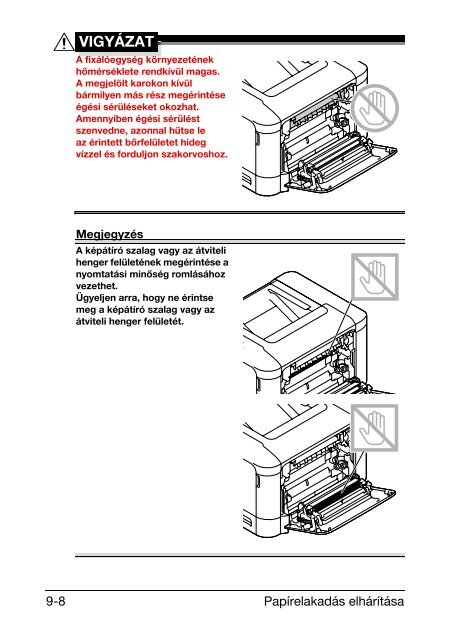 Konica Minolta Bizhub C35P Kezelési Útmutató - GRAPHAX.HU ...