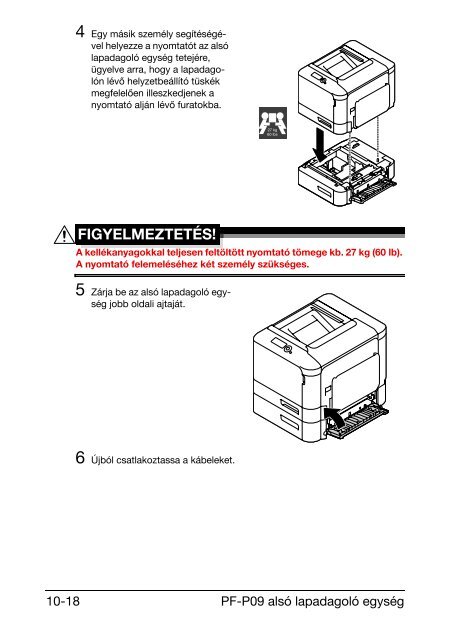 Konica Minolta Bizhub C35P Kezelési Útmutató - GRAPHAX.HU ...