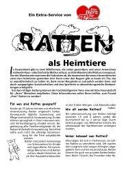 PDF herunterladen - Ein Herz fÃ¼r Tiere