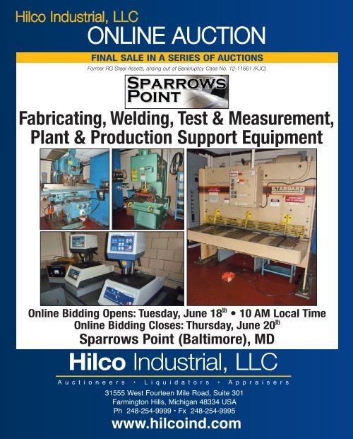 Download Brochure Hilco Industrial