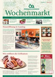 Die Hauszeitung fÃ¼r Mai 2013 - Herrmannsdorfer LandwerkstÃ¤tten