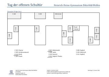 Tag der offenen Schultür - Heinrich-Heine-Gymnasium Bitterfeld ...