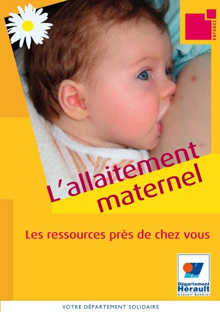L'allaitement maternel - Conseil GÃ©nÃ©ral de l'HÃ©rault