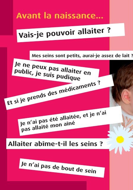 L'allaitement maternel - Conseil GÃ©nÃ©ral de l'HÃ©rault