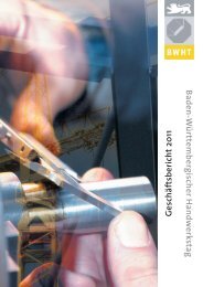 BWHT-Geschäftsbericht 2011 - Baden-Württembergischer ...