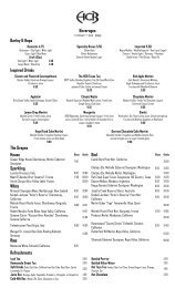 Hilton Country Bar Menu - Hilton San Antonio Hill Country Hotel & Spa