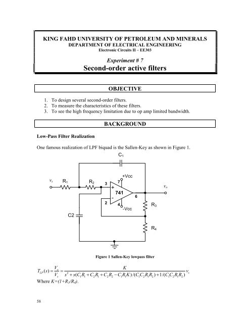 Laboratory Manual - King Fahd University of Petroleum and Minerals