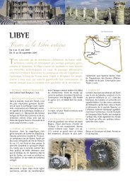 TrÃ©sors de la Libye antique - Histoire & Voyages