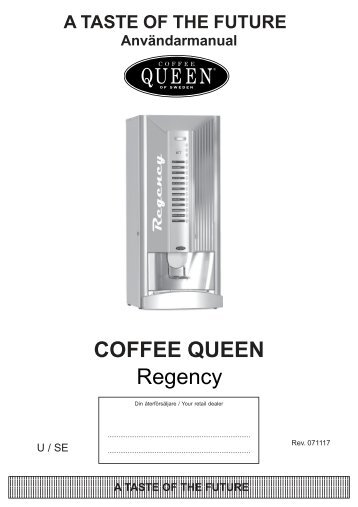 Regency COFFEE QUEEN - Crem International