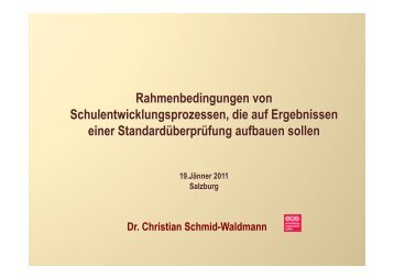 Christian Schmid-Waldmann - Bifie