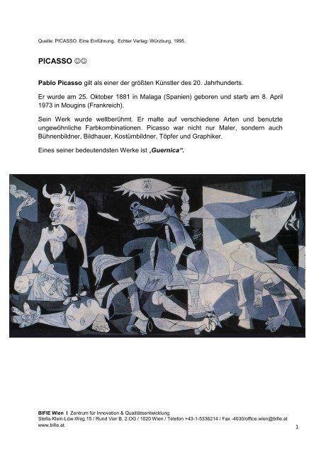 Quelle Picasso Bifie