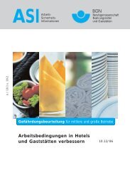 Arbeitsbedingungen in Hotels und Gaststätten verbessern