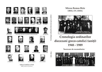 Britz-Cronologia ordinarilor diecezani.pdf - Institutul de Istorie