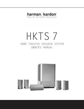 HKTS 7 OM - Harman Kardon