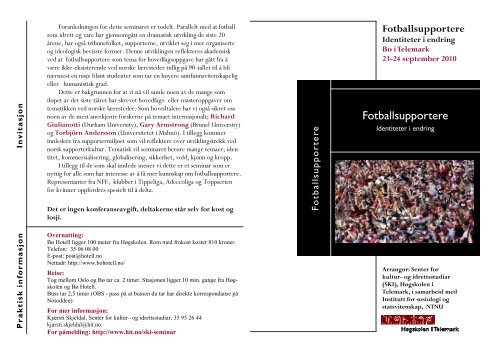 Fotballsupportere - Identiteter i endring (PDF, 79,27 kB)