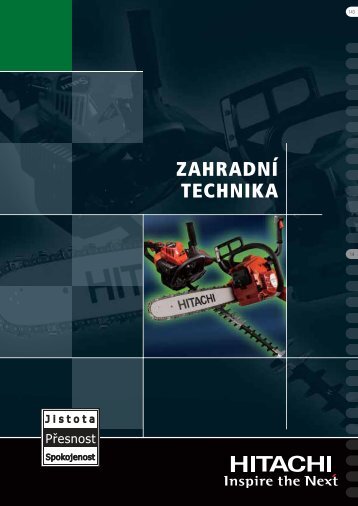 ZAHRADNÃ TECHNIKA - Hitachi