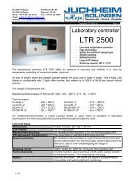 LTR 2500-S PDF - Juchheim Solingen