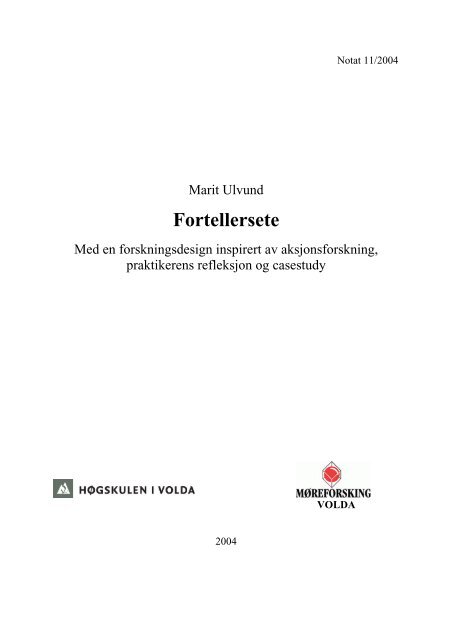 Elektronisk versjon (pdf) her - HÃ¸gskulen i Volda