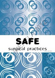 Safe Surgical Practices