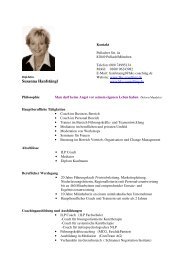 Profil von Susanna HanfstÃ¤ngl - HKC-Consulting