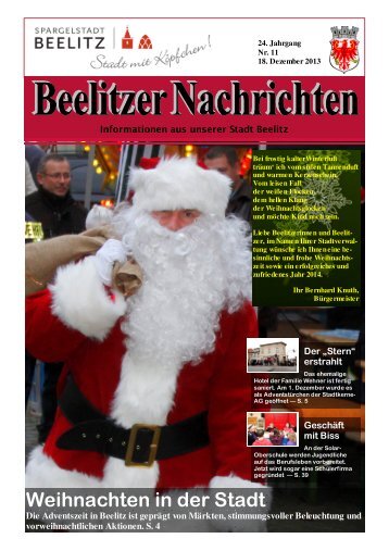 Beelitzer Nachrichten - Dezember 2013