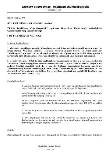 PDF-Download - hrr-strafrecht.de