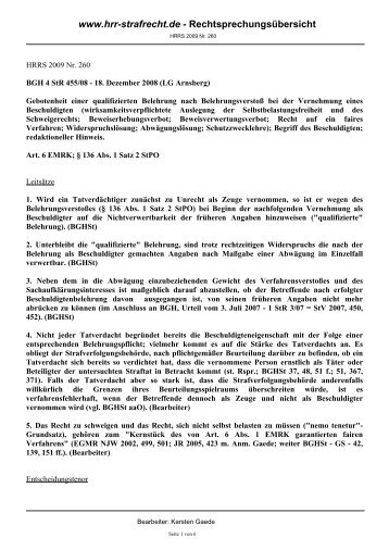 PDF-Download - hrr-strafrecht.de