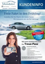 Treue-Pass - Autohaus Bruckelt Gmbh