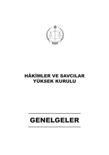 Genelgeler kitapÃ§Ä±ÄÄ± - Hsyk