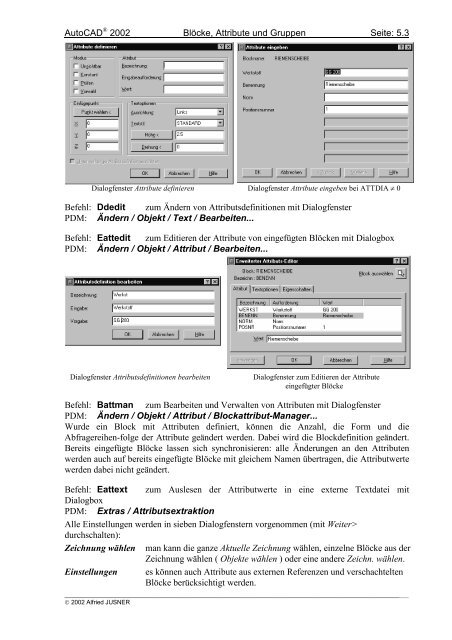 AutoCAD (R) 2002 - Arbeitsbehelf (1340 KB) - HTL 1