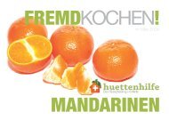 Fremdkochen Mandarinen - März 2009.indd - Hüttenhilfe